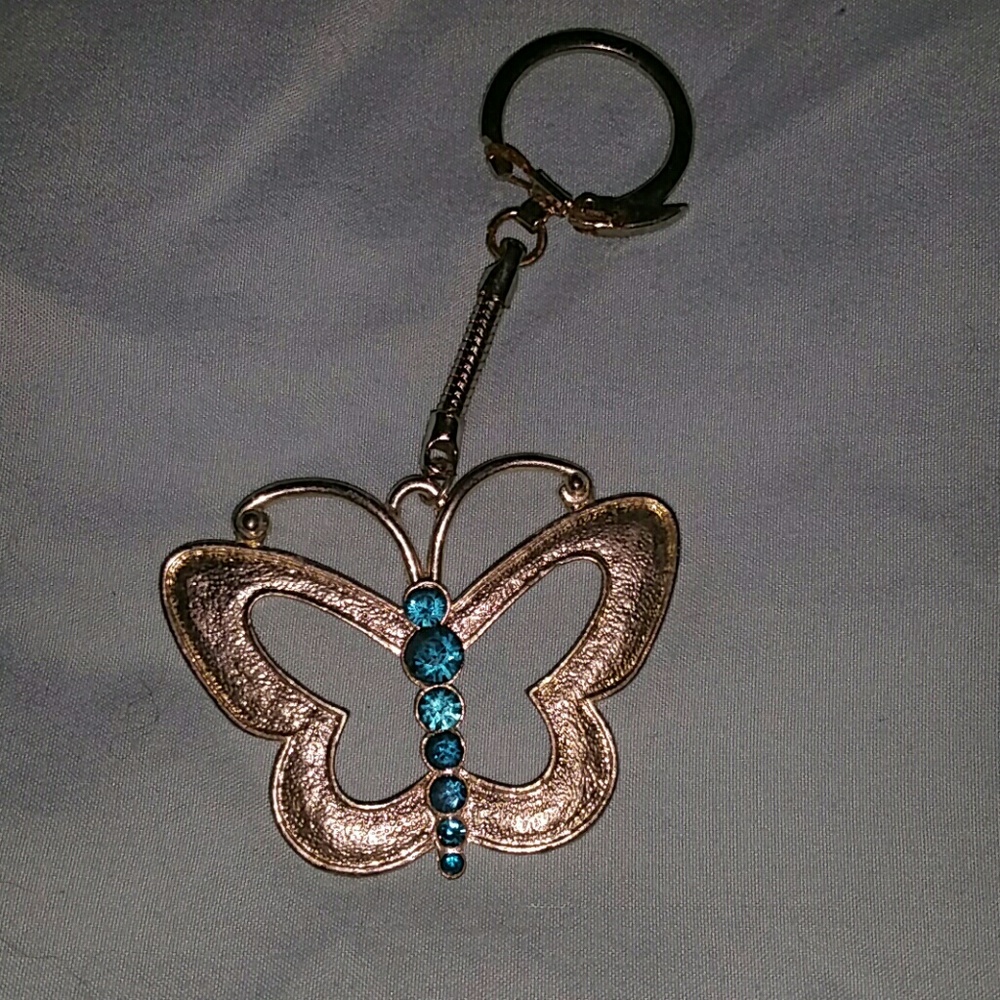 Butterfly key chain